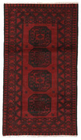  103X189 Medallion Small Afghan Fine Rug Wool, Carpetvista