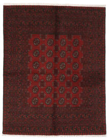 146X190 Medalhão Pequeno Afegão Fine Tapete Lã, Carpetvista