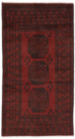  100X189 Medaillon Klein Afghan Fine Teppich Wolle, Carpetvista