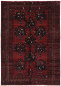 200X290 絨毯 バルーチ オリエンタル ブラック/ダークレッド (ウール, アフガニスタン) Carpetvista
