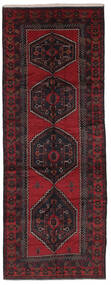 絨毯 バルーチ 140X375 廊下 カーペット ブラック/ダークレッド (ウール, アフガニスタン)