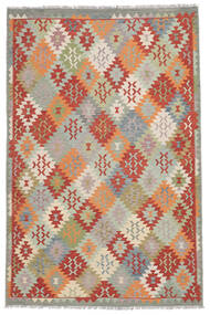200X300 絨毯 オリエンタル キリム アフガン オールド スタイル ダークイエロー/ダークレッド (ウール, アフガニスタン) Carpetvista
