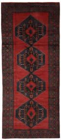 Tapete Oriental Balúchi 170X400 Passadeira Preto/Vermelho Escuro (Lã, Afeganistão)