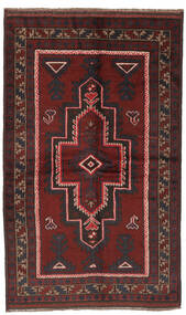 142X240 Baluch Rug Oriental Black/Dark Red (Wool, Afghanistan) Carpetvista