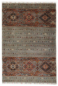  102X150 Shabargan Teppich Braun/Schwarz Afghanistan Carpetvista