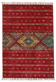 Shabargan Rug 88X125 Dark Red/Brown Wool, Afghanistan Carpetvista