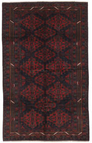  Baluch Rug 190X305 Wool Black/Dark Red Carpetvista