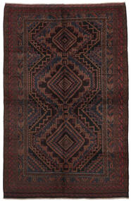  Baluch Rug 200X300 Wool Black/Dark Red Carpetvista