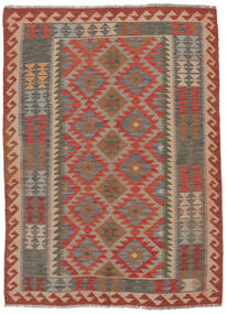  125X167 Klein Kelim Afghan Old Stil Teppich Wolle, Carpetvista