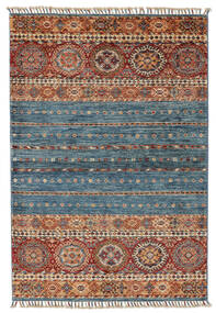 Shabargan Rug 108X162 Brown/Dark Teal Wool, Afghanistan Carpetvista