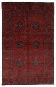  Afghan Khal Mohammadi Matot 122X197 Villamatto Musta/Tummanpunainen Pieni Matto Carpetvista