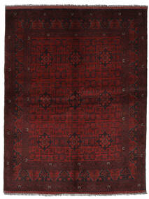  Orientalsk Afghan Khal Mohammadi Teppe 152X195 Svart/Mørk Rød Ull, Afghanistan Carpetvista