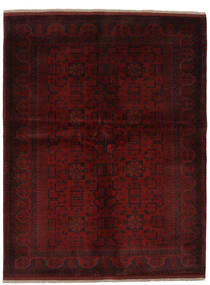 絨毯 アフガン Khal Mohammadi 130X199 ブラック (ウール, アフガニスタン)