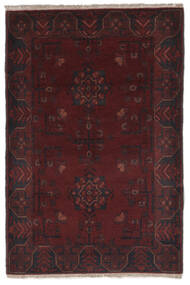  Afghan Khal Mohammadi Rug 86X127 Wool Black Small Carpetvista
