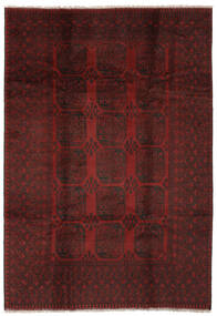  200X291 Medallion Afghan Fine Rug Wool, Carpetvista