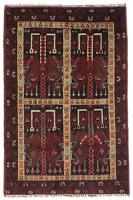  Afghan Khal Mohammadi Matot 77X118 Musta/Ruskea Carpetvista