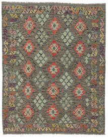  152X191 Small Kilim Afghan Old Style Rug Wool, Carpetvista
