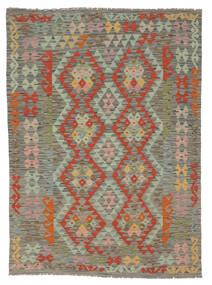 Tappeto Kilim Afghan Old Style 149X204 Marrone/Giallo Scuro (Lana, Afghanistan)