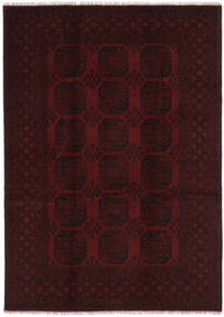 201X285 絨毯 オリエンタル アフガン Fine ブラック (ウール, アフガニスタン) Carpetvista
