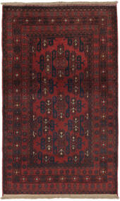  Afghan Khal Mohammadi Rug 79X131 Wool Black/Dark Red Small Carpetvista