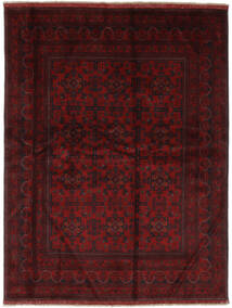  Orientalsk Afghan Khal Mohammadi Teppe 180X241 Svart/Mørk Rød Ull, Afghanistan Carpetvista