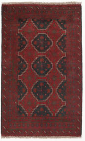 71X116 Afghan Khal Mohammadi Rug Oriental Black/Dark Red (Wool, Afghanistan) Carpetvista