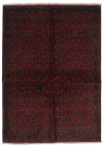  Orientalischer Afghan Khal Mohammadi Teppich 147X204 Schwarz Wolle, Afghanistan Carpetvista