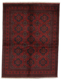 152X201 Afghan Khal Mohammadi Rug Oriental Black/Dark Red (Wool, Afghanistan) Carpetvista