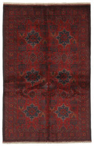  Afgán Khal Mohammadi 120X195 Gyapjúszőnyeg Fekete/Sötétpiros Kicsi Carpetvista