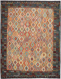  308X395 Large Kilim Afghan Old Style Rug Wool, Carpetvista