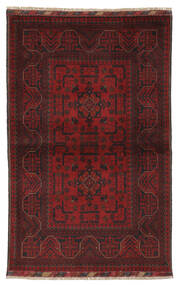 97X152 Afghan Khal Mohammadi Rug Oriental Black/Dark Red (Wool, Afghanistan) Carpetvista