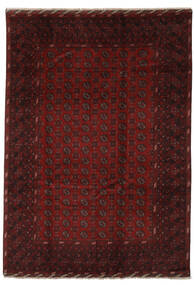  204X287 Medalhão Afegão Fine Tapete Lã, Carpetvista