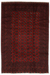  199X287 Medallion Afghan Fine Rug Wool, Carpetvista