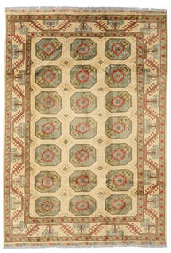 171X251 Afghan Fine Teppich Orientalischer Braun/Orange (Wolle, Afghanistan) Carpetvista