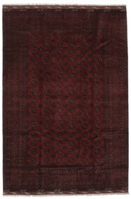 204X294 絨毯 オリエンタル アフガン Fine ブラック (ウール, アフガニスタン) Carpetvista