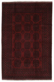 198X300 絨毯 オリエンタル アフガン Fine ブラック (ウール, アフガニスタン) Carpetvista