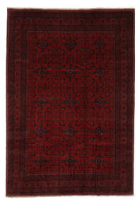 206X292 絨毯 オリエンタル アフガン Khal Mohammadi ブラック (ウール, アフガニスタン) Carpetvista