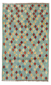 絨毯 Moroccan Berber - Afghanistan 75X133 グリーン/ダークターコイズ (ウール, アフガニスタン)