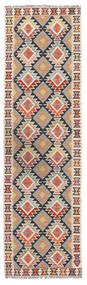  83X292 Small Kilim Afghan Old Style Rug Wool, Carpetvista