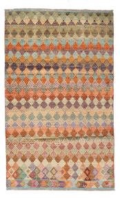  Moroccan Berber - Afghanistan 111X185 Tappeto Di Lana Marrone/Arancione Piccolo Carpetvista