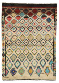  Moroccan Berber - Afghanistan 91X131 Wool Rug Orange/Brown Small Carpetvista
