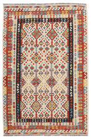 166X254 Tappeto Kilim Afghan Old Style Orientale Arancione/Rosso Scuro (Lana, Afghanistan) Carpetvista