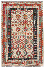 166X250 Dywan Kilim Afgan Old Style Orientalny Ciemnoczerwony/Pomarańczowy (Wełna, Afganistan) Carpetvista