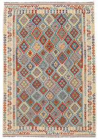  206X301 Kilim Afghan Old Style Rug Wool, Carpetvista