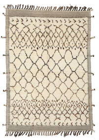  Moroccan Berber - Afghanistan 154X217 Wool Rug Orange/Brown Small Carpetvista