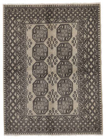 Afghan Fine Teppich 178X233 Schwarz/Braun Wolle, Afghanistan Carpetvista