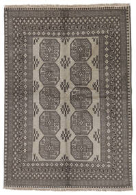 Afghan Fine Teppich 165X231 Braun/Schwarz Wolle, Afghanistan Carpetvista