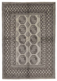 Afghan Fine Teppich 165X238 Braun/Schwarz Wolle, Afghanistan Carpetvista