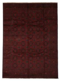 250X343 Afghan Khal Mohammadi Rug Oriental Black Large (Wool, Afghanistan) Carpetvista
