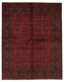  177X228 Afghan Khal Mohammadi Teppe Svart/Mørk Rød Afghanistan Carpetvista